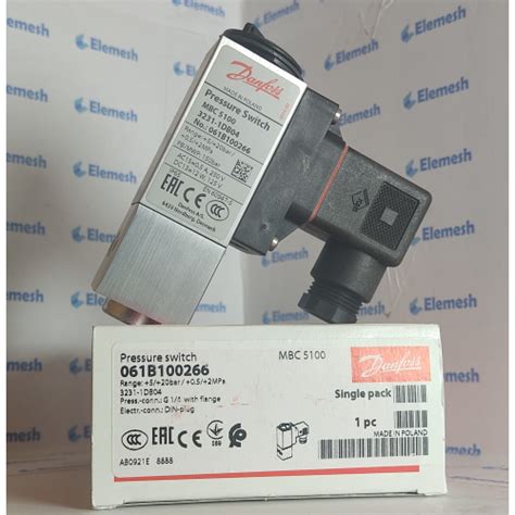 061B100266 Danfoss MBC 5100 Pressure Switch MBC5100-3231-1DB04