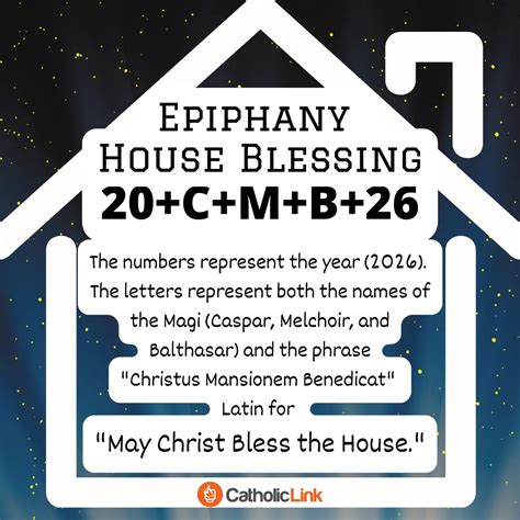 How To Bless Your Home On The Epiphany 2026 - Catholic-Link