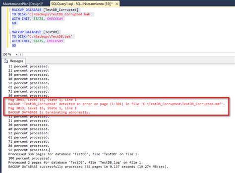 Image result for Backup Failed SQL Server