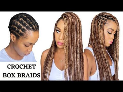 Box Braids Crochet Method Tutorial 的图像结果