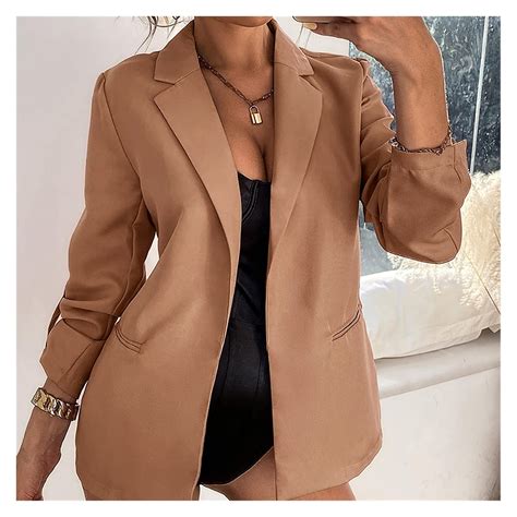 Brown Blazers For Women