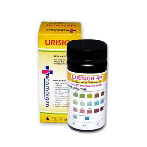 Buy Urisign 4Parameter Urine Test Strip, Reagents Test Strip for ...