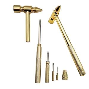 Portible 5 in 1 micro mini multifunction copper hammer | mini hammer ...