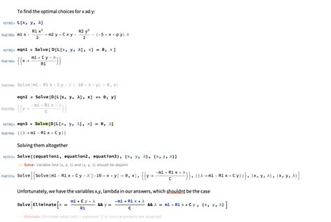 Cost Minimization Problem Lagrangian 的图像结果