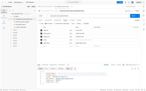 Image result for Zoho Postman API