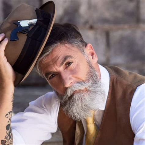 A stunning photoshoot of 60 year old fashion model Philippe Dumas