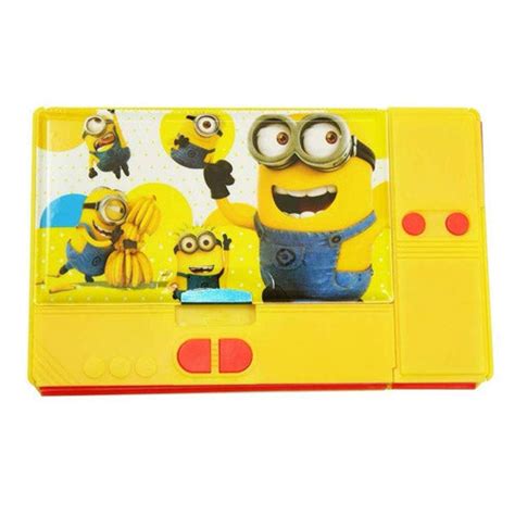 Toyvala Jumbo Cool Minnions Smart Kidz Art Plastic Pencil Box – Toywala