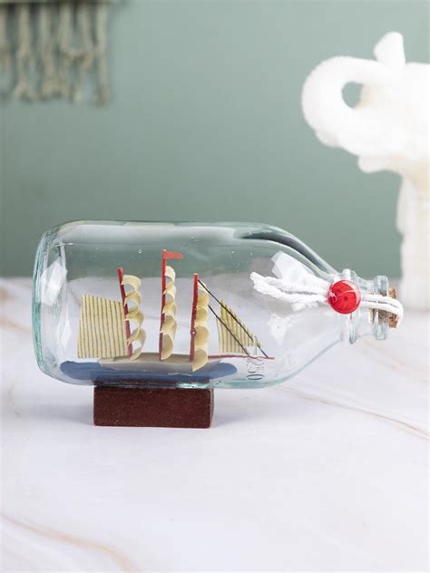 Wishing Bottle, Décor Piece, Yellow, Glass - MARKET 99 – MARKET99