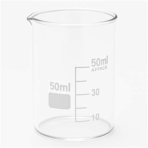50 ML Beakers for Small Volume Accurate Lab Glassware