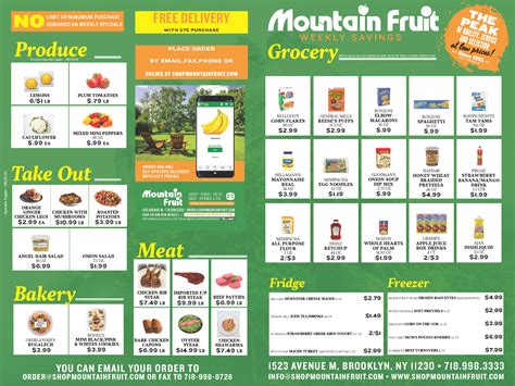 MOUNTAIN FRUIT – Weekly Link