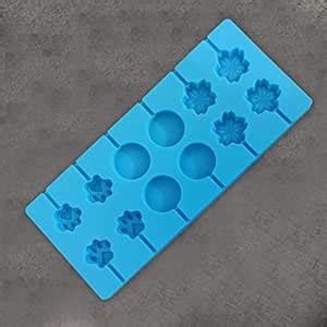 JoyGlobal 12 Cavity Dog Paw Round Circle Cherry Blossom Flower ...