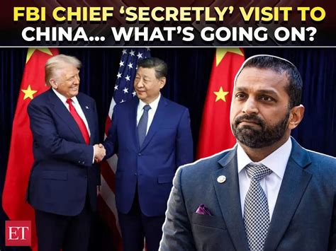 Fentanyl talks or damage control? FBI Chief ‘secretly’ visits China ...
