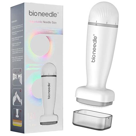 Derma Stamp Adjustable 0~2mm 120 A - Bio needle Advanced updated New ...