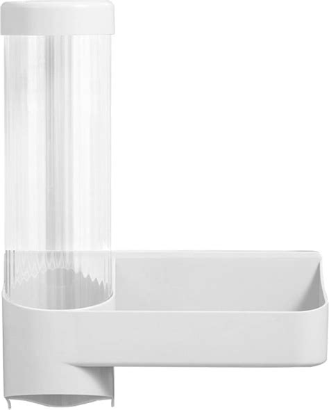 Dobooo Transparent Cup Dispenser with Flip Cap - Perfect India | Ubuy