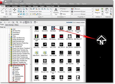 Cad Lisp and Tips: Tip : Design Center