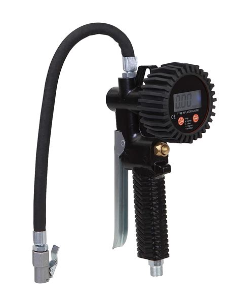 Groz Heavy Duty Digital Tyre Inflator Gauge for Trucks | Measures Tyre ...