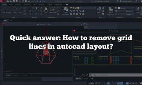 How to Remove Grid in Layout AutoCAD 的图像结果