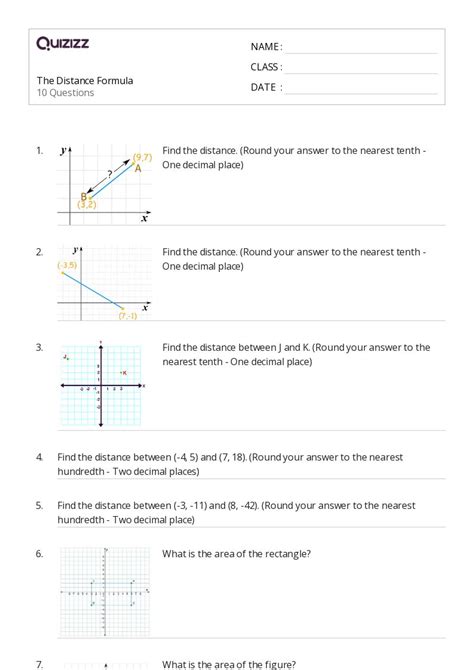 Distance Formula Problems 的图像结果