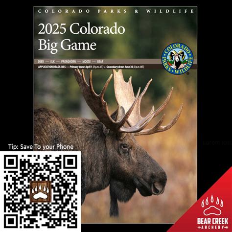 Colorado Big Game Hunting: New for 2025 – Bear Creek Archery