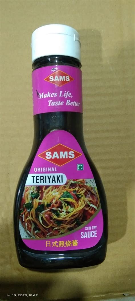 Sams Teriyaki Sauce 360g Gourmet Sauces for Adding Taste and Flavour t ...