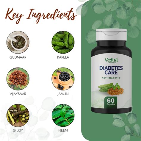 Diabetes Care Tablets – Vedist Organic