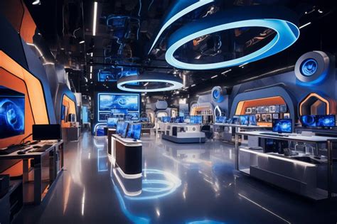 Electronics Store Interior 的图像结果