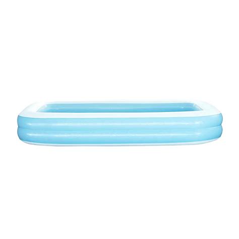 H2OGO! 10' x 6' x 18" Blue Rectangular Inflatable Family Pool | BJ's ...