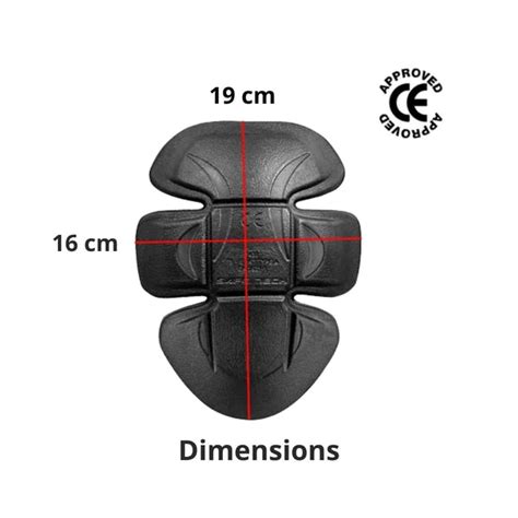 MotoTech - Safetech Armour Insert - Level 1 - Elbow / Shoulder / Knee ...