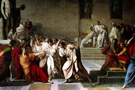 The Death Of Julius Caesar Painting at PaintingValley.com | Explore ...