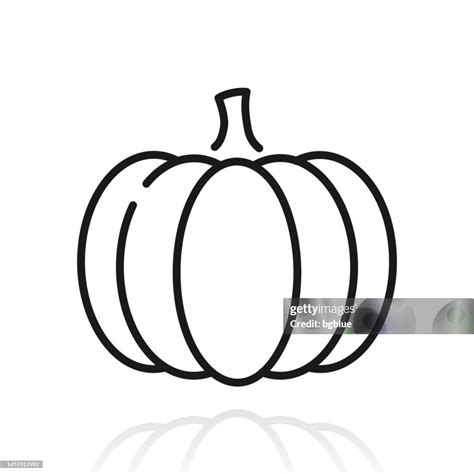 Pumpkin Outline Clip Art