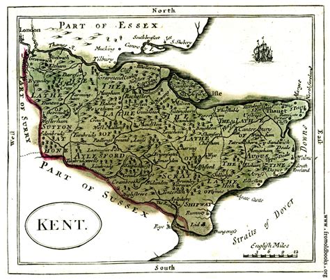 Map Of Kent