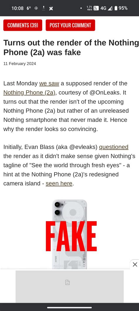 2a 2nd leak was fake : r/NothingTech
