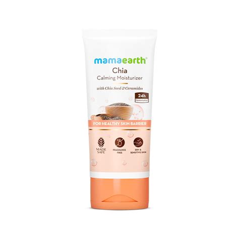 Mamaearth Chia Calming Moisturizer with Chia Seed & Ceramides for ...