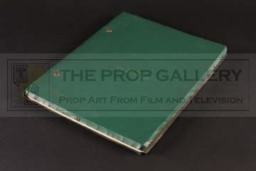 The Prop Gallery | Production used script