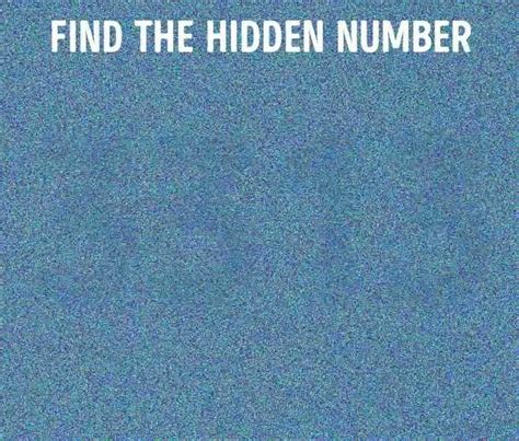Optical Illusion Challenge: Close Your One Eye To Find The Numbers ...