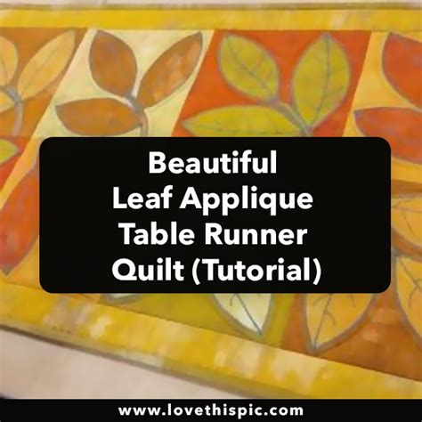 Image result for Applique Table Runner Patterns