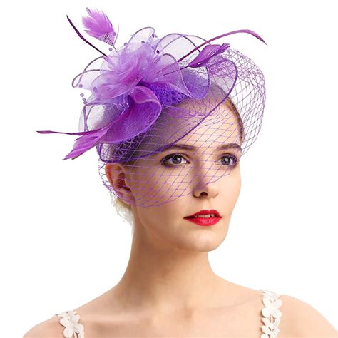 Bunenne Fascinators Hats for Women Tea Party Womens Derby Hats 2025 ...