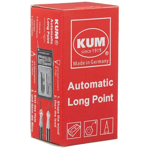 Kum Automatic Long Point Sharpener - SCOOBOO - KUM