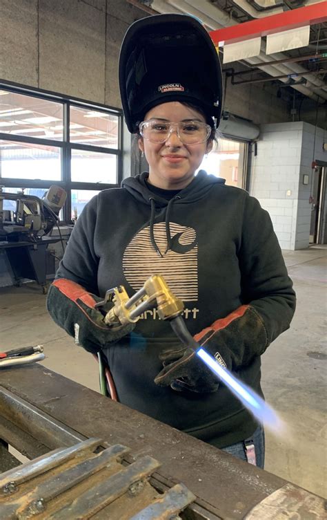 TSTC Welding Technology student inspired by high school teachers to ...