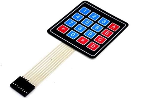 Ktc Cons Labs 4X4 Matrix Membrane Keypad : Amazon.in: Computers ...