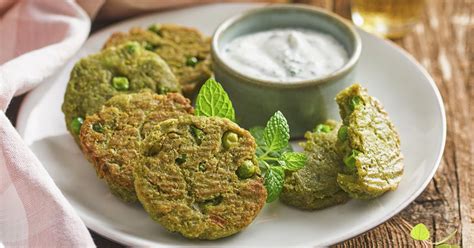 Minitortitas de guisantes