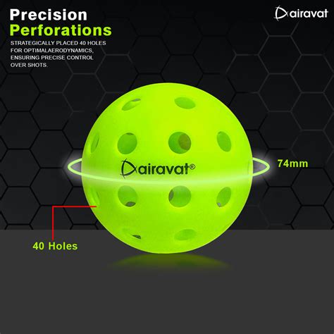 40 HOLE PICKLEBALL 3 PC SET ( COMPETITION ) – Airavat