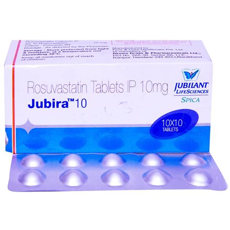 Jubira 10 Tablet | Uses, Side Effects, Price | Apollo Pharmacy