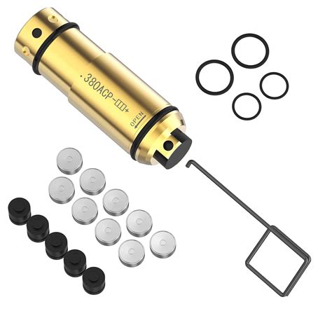 Theopot .380ACP Laser Training Cartridge with Chamber Extractor Tool ...