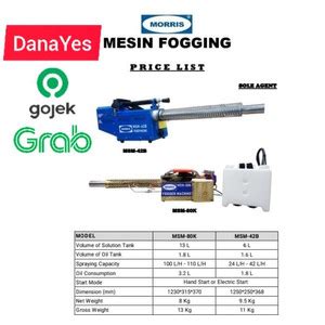 Promo Mesin Fogging Nyamuk Alat Fogging Nyamuk Fogger Fogging Morris ...