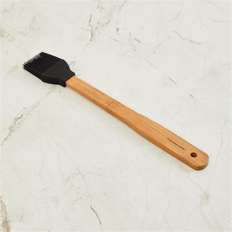 Buy Raisin Bamboo Handle Silicone Brush from Home Centre at just INR 349.0