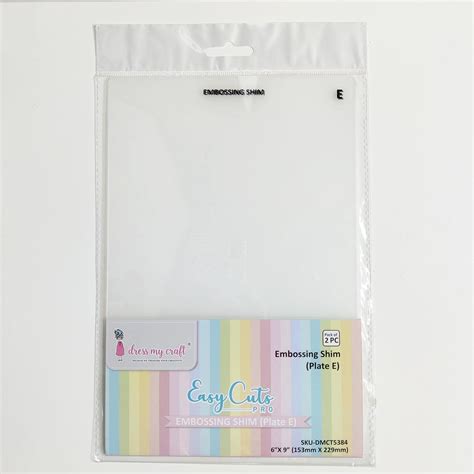 Embossing Shim (Plate E) Easy Cuts PRO – CRAFTERS CORNER
