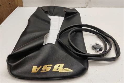 BSA Rocket 3 MKIII Dual Seat Cover . Black Square Top. BS26 | BRITISH ...