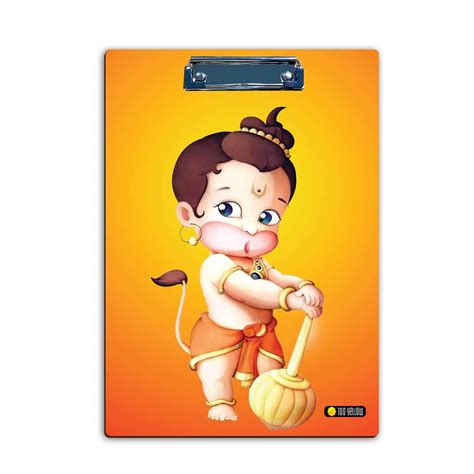 100yellow® Lord Hanuman Exam Clipboard,Exam Board Examination Writing ...
