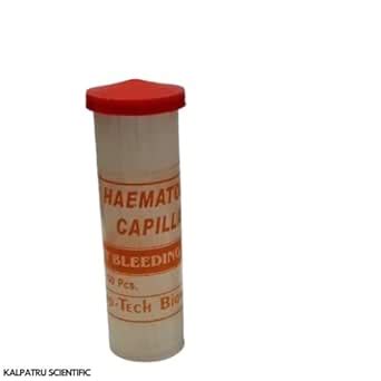KALPATRU SCIENTIFIC Micro-Hematocrit Capillary Tubes, Non-Heparinized ...